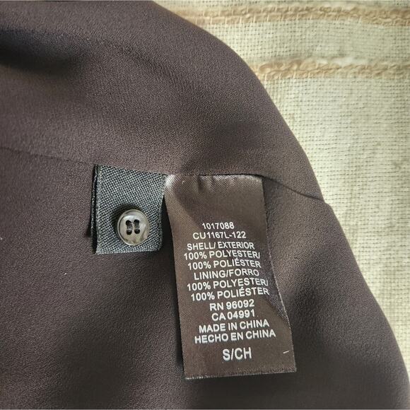 Hilary Radley Black Speckled Long Sleeve Mini Dress small - Picture 13 of 13